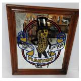 Vintage Planters Peanuts  Mr. Peanut Framed Mirror