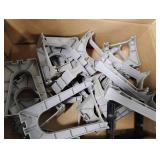 Lionel Toy Train Pieces - Trestle Set and Mattel Wooden Putt Putt Train