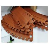 Lionel Toy Train Pieces - Trestle Set and Mattel Wooden Putt Putt Train