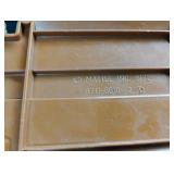 Lionel Toy Train Pieces - Trestle Set and Mattel Wooden Putt Putt Train