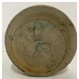 Antique Salt Glazed Pottery Jug with Turkey Dripping Glaze Primitive