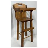 Vintage Highchair & Rocker Wooden Children