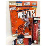 Minnesota Twins MLB Limited Edition P-47 Airplane, Kirby Puckett Wheaties Box