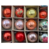 Vintage Glass/Mercury Glass Christmas Ornaments