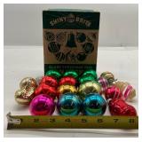 Vintage Shiny Brite and Mercury Glass Ornament