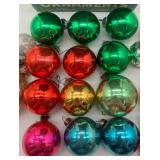 Vintage Shiny Brite and Mercury Glass Ornament