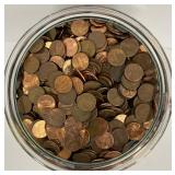 Circulated Pennies 33 lbs