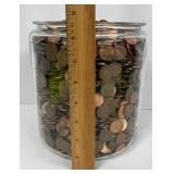 Circulated Pennies 33 lbs