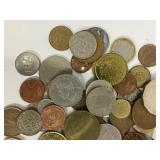 95 Piece  LOT Foreign Currency Coins