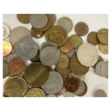 95 Piece  LOT Foreign Currency Coins