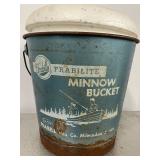 Frabills Frabilite Minnow Bucket with Ice Box