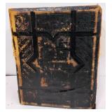 Antique Leather Bound Bible and Antique Pictures