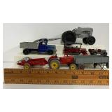 Metal Toy Farm Machinery Dinky Toys 8 Piece Lot