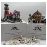 Two Department 56 "The Heritage Village Collection New England Village Series