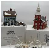 Two Departmnet 56 Heritage VillageCollection New Enland Village Series