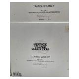 LOT Department 56 Heritage Village Collection Accessories 7 PC