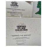 LOT Department 56 Heritage Village Collection Accessories 7 PC