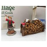 Department 56 The Heritage Collection Accessories and Trees Lot of 5