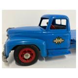 Vintage Toy Blue Truck International Harvester Flatbed
