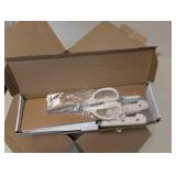 NEW CANSHAN (ADAMS WHITE SERIES) 15PC. KNIFE BLOCK SET