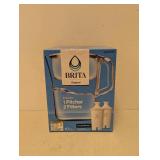 BRITA PITCHER W/ 2 FILTERS