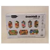 NEW BUILD-A-BOARD BY SABATIER SNACKLEBOX 2PC. SET