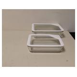 ASSORTED PYREX STORAGE CONTAINER SET