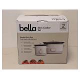 BELLA SLOW COOKER 2PC. SET