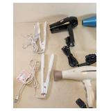 ASSORTED HAIR PRODUCTS/DEVICES