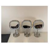 (3) CONAIR LED RECHARGEABLE VANITY MIRROR