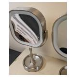 (3) CONAIR LED RECHARGEABLE VANITY MIRROR