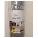 NEW THRESHOLD AREA RUG (5’x7’) GRAY BORDER
