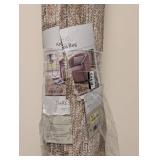 NEW THRESHOLD AREA RUG (5’x7’) TAN AND ROSE BORDER