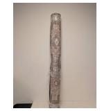 NEW THRESHOLD AREA RUG (5’x7’) TAN AND ROSE BORDER