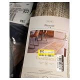 NEW THRESHOLD RUNNER ( 28”x84”) TAN AND ROSE BORDER