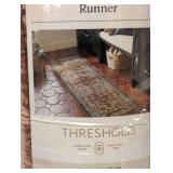 NEW THRESHOLD RUNNER ( 28”x84”) JEWEL SPICE