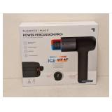 NEW SHARPER IMAGE POWER PERCUSSION PRO + HOT/COLD PERCUSSION MASSAGER