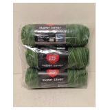 RED HEART SUPER SAVER YARN 3PK.