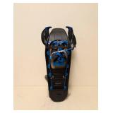 NEW ALPTREK PEAK 825 SNOWSHOE KIT W/ POLES (BLUE)