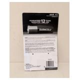 NEW DURACELL AAA BATTERIES 40PK.