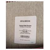 NEW OPALHOUSE (5’1”x6’11”) AVENUE BOLD PERSIAN RED/NAVY