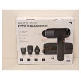 SHARPER IMAGE POWER PERCUSSION PRO + HOT/COLD PERCUSSION MASSAGER