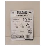 NEW KIRKLAND SIGNATURE AAA 48 CT. BATTERIES