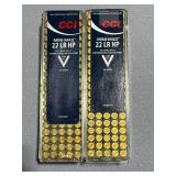 200 Rounds cci .22lr Hollow Point Ammo