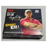 300 Rounds "choot em" .22lr Ammo