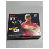 300 Rounds "choot em" .22lr Ammo