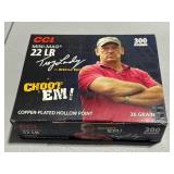 300 Rounds "choot em" .22lr Ammo