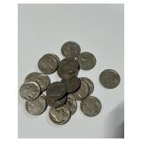 Lot of 20 Buffalo Nickels