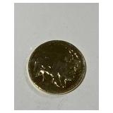 24kt Gold Plated Buffalo Nickel