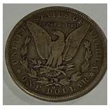 1890 Morgan Silver Dollar